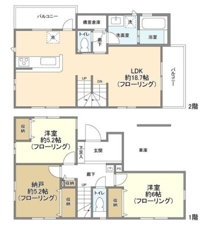 Kolet与野本町＃09の物件間取画像